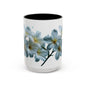 Floral Accent Coffee Mug