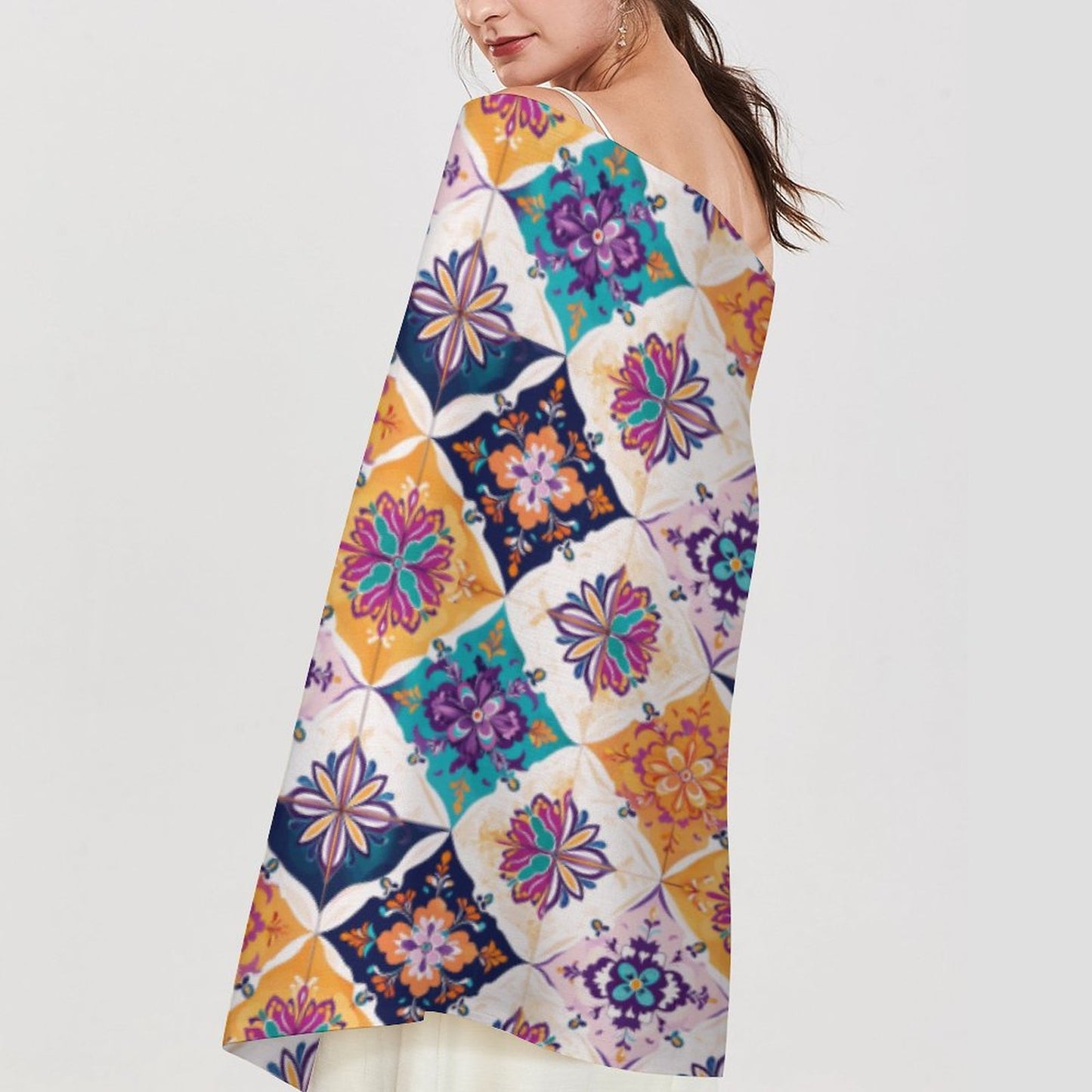 Cashmere-like Tassel Scarf