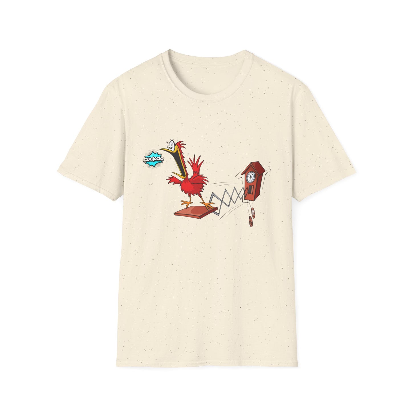 Whimsical Unisex Softstyle T-Shirt, Fun Graphic Tee