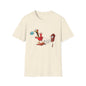 Whimsical Unisex Softstyle T-Shirt, Fun Graphic Tee