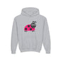 Pink Ladybug Kids Hoodie | Cute Bug Graphic Sweatshirt