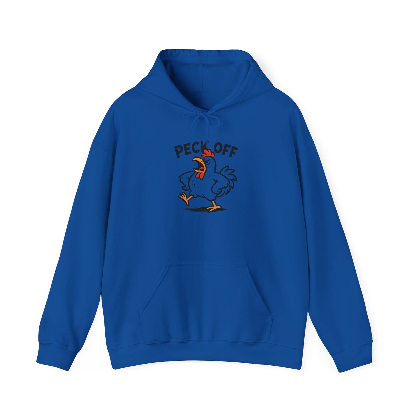 Peck Off Chicken Hoodie – Funny Graphic Poultry Sweatshirt