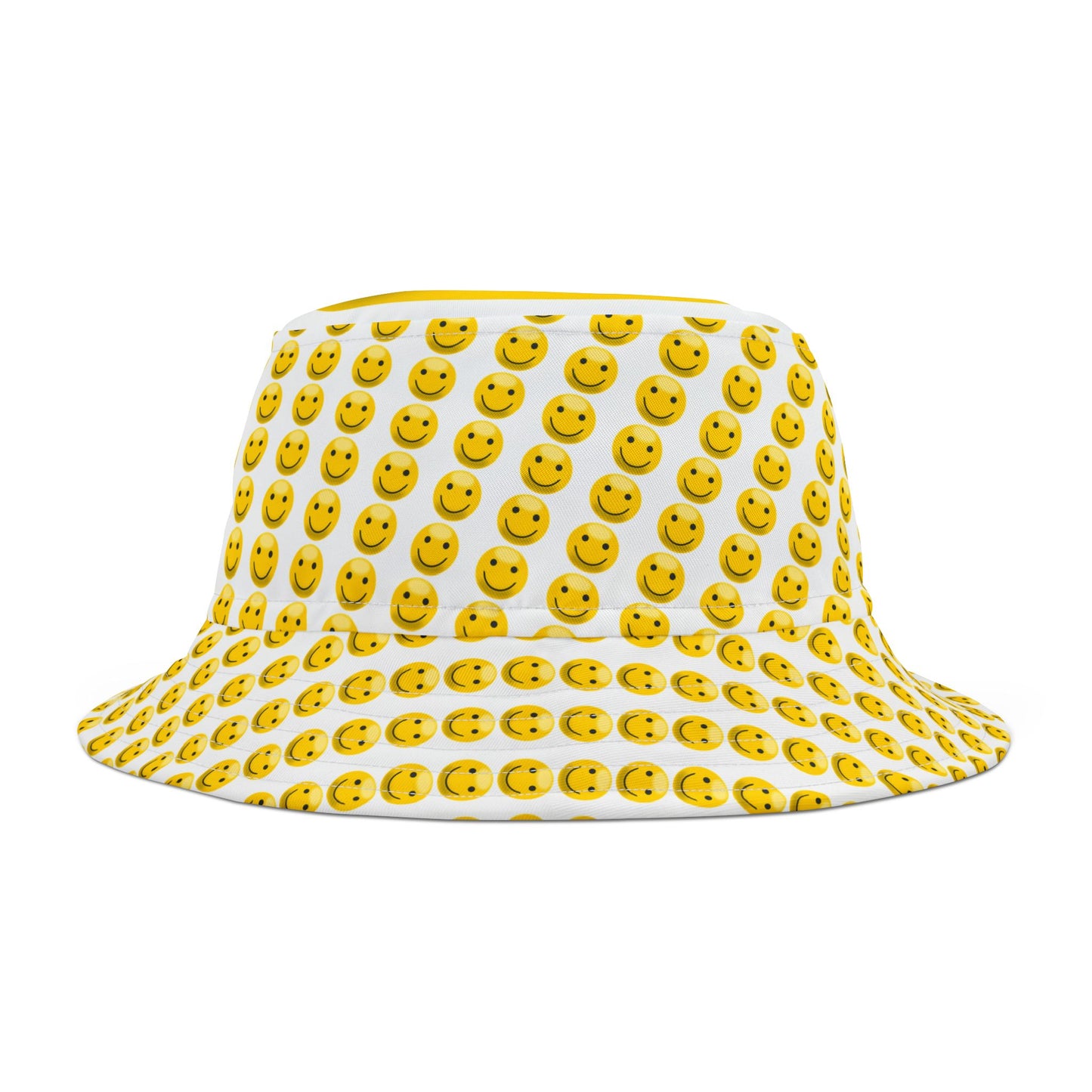 Smiley Face Bucket Hat, Summer Accessory, Fun Gift, Festival Wear, Sunny Day Hat, Cheerful Outdoor Essentials