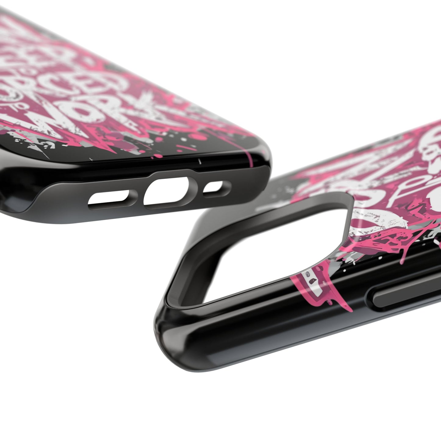 Phone Case — "Born to Sleep, Forced to Work" Impact-Resistant Magnetic Case
