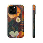 Floral Pansy Tough Phone Case — Vintage Botanical Protection