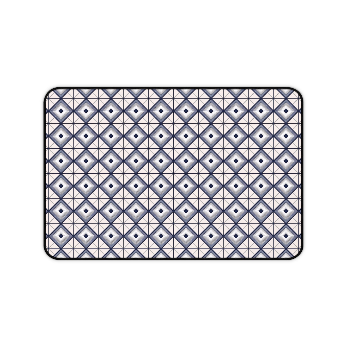 Geometric Desk Mat - Modern Office Accessory for Stylish Workspaces
