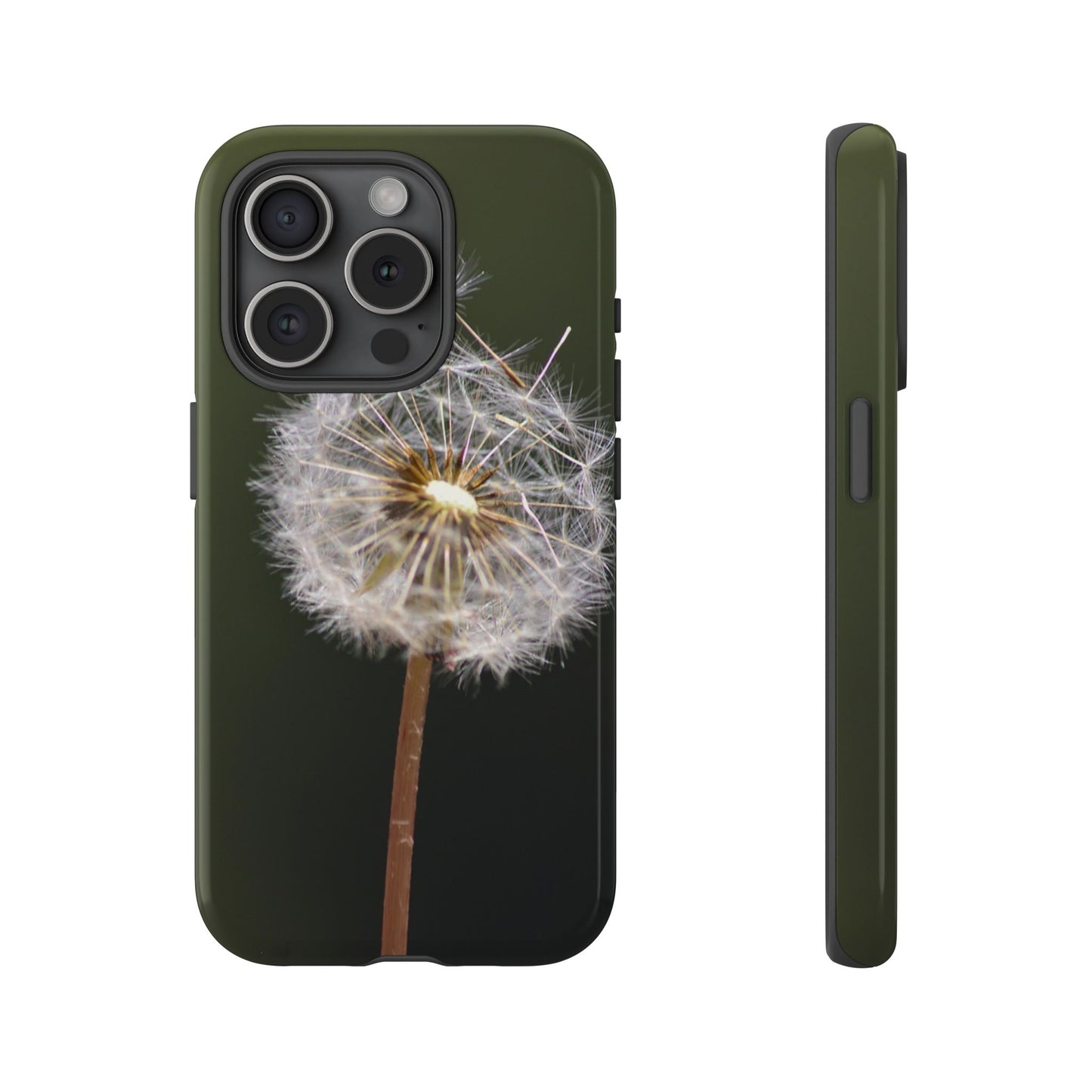 Dandelion Photo Tough Case — Protective Floral Phone Cover