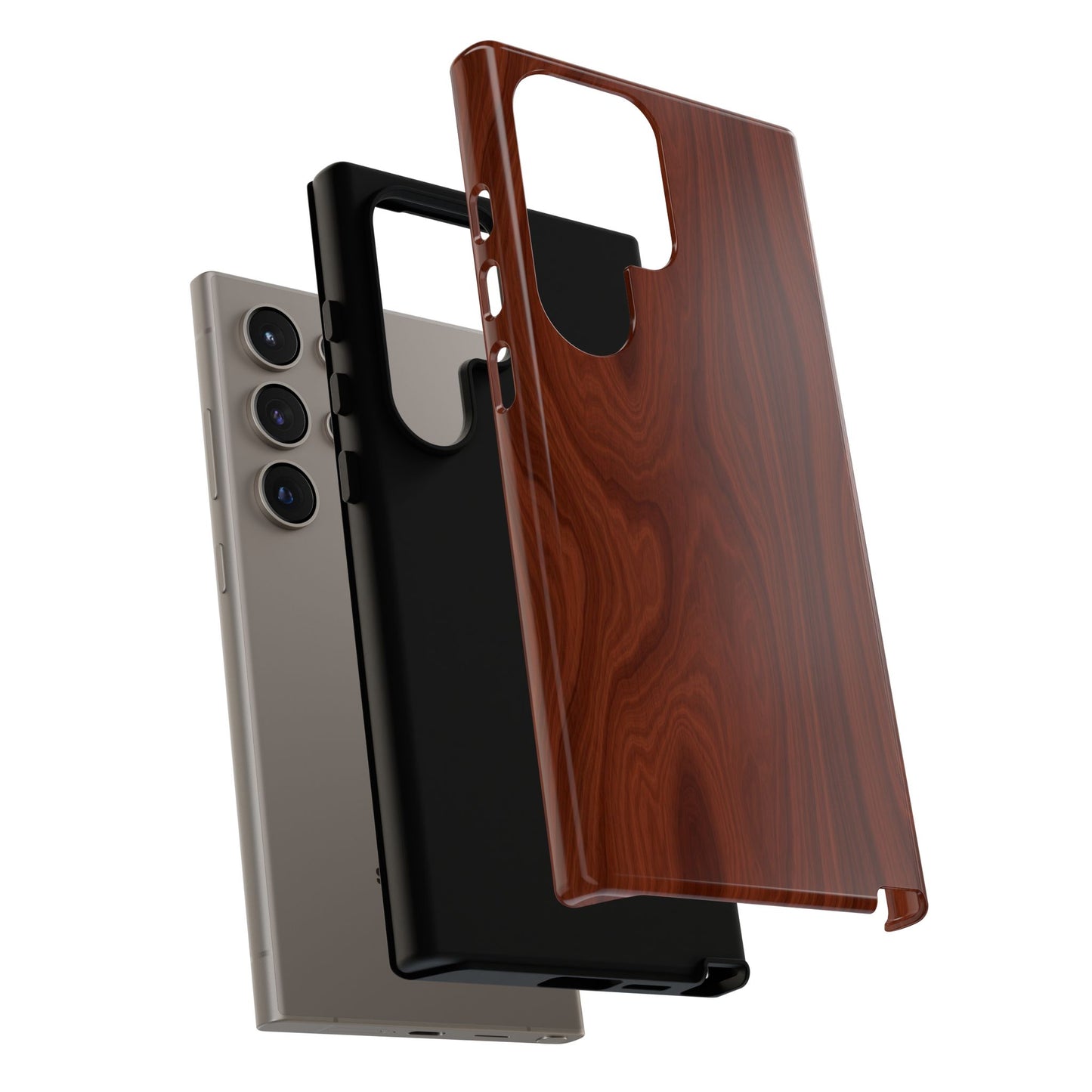Wood Grain Phone Case, Natural Look, Tough Cases, Durable Protection, Unique Gift for Him or Her, Stylish Accessory