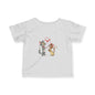 Infant Tee — Cute Cartoon Cats in Love Kids Shirt