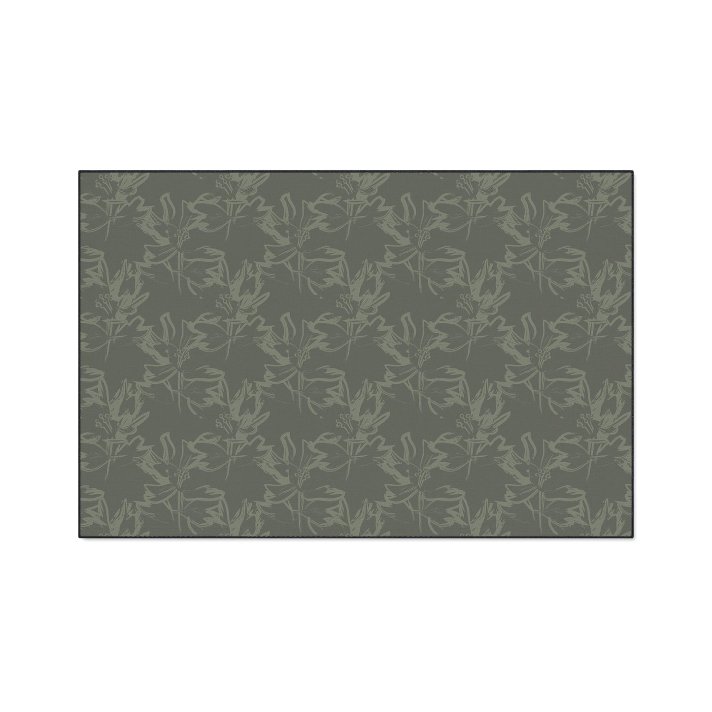 Heavy-Duty Floor Mat — Durable Camouflage Pattern Entry/Utility Rug