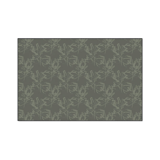 Heavy-Duty Floor Mat — Durable Camouflage Pattern Entry/Utility Rug
