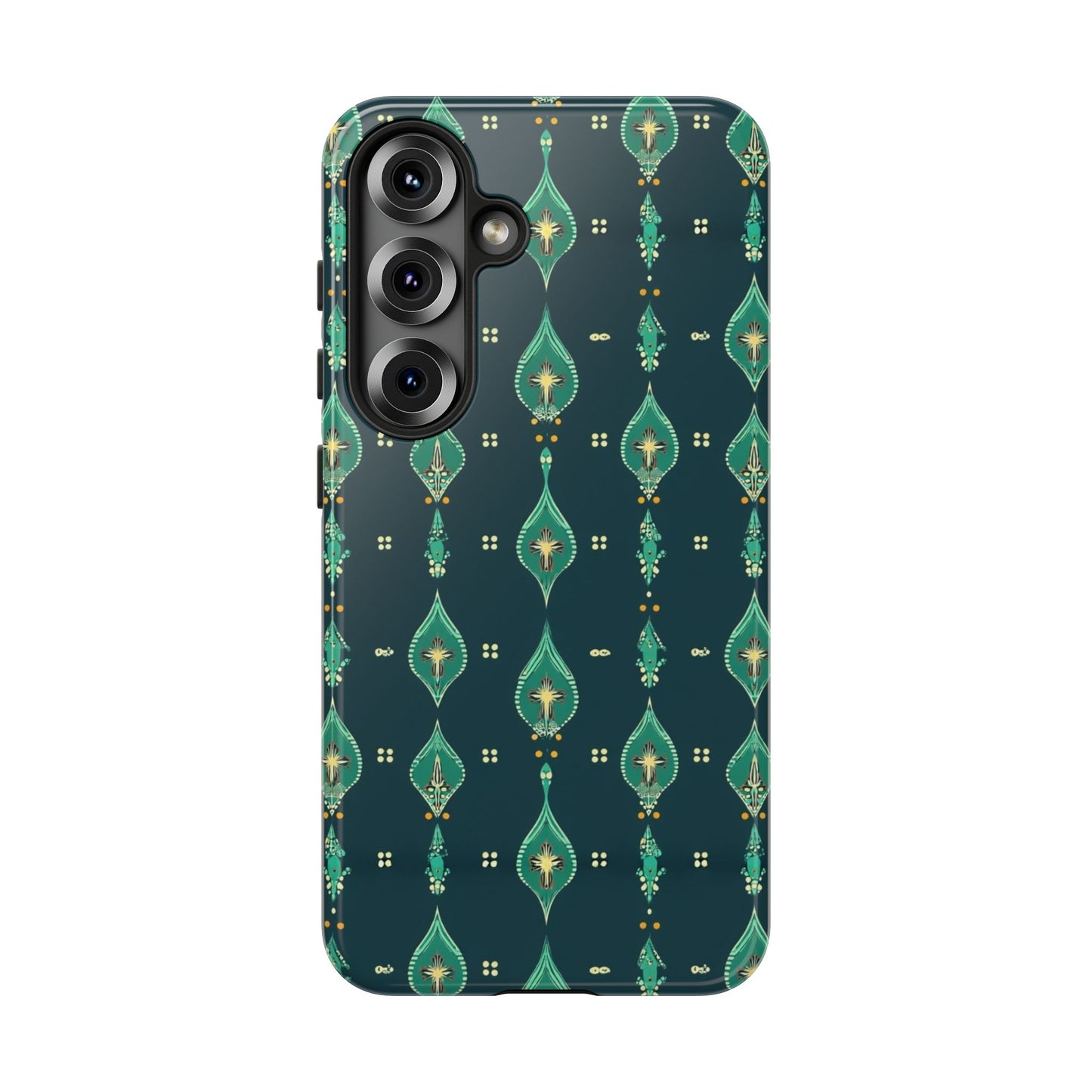 Emerald Boho Teardrop Phone Case