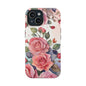 Floral Rose Magnetic Phone Case — Impact-Resistant Protective Cover
