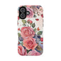 Floral Rose Magnetic Phone Case — Impact-Resistant Protective Cover