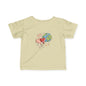 Infant Tee — "Love the Earth" Heart & Globe Baby Shirt