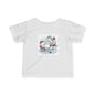 Infant Tee — Cute Ice Hockey Polar Bears Baby Shirt