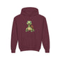 Kids Cute Turtle Hoodie - Playful Juvenile Turtle Graphic Sweatshirt