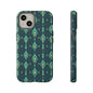 Emerald Boho Teardrop Phone Case