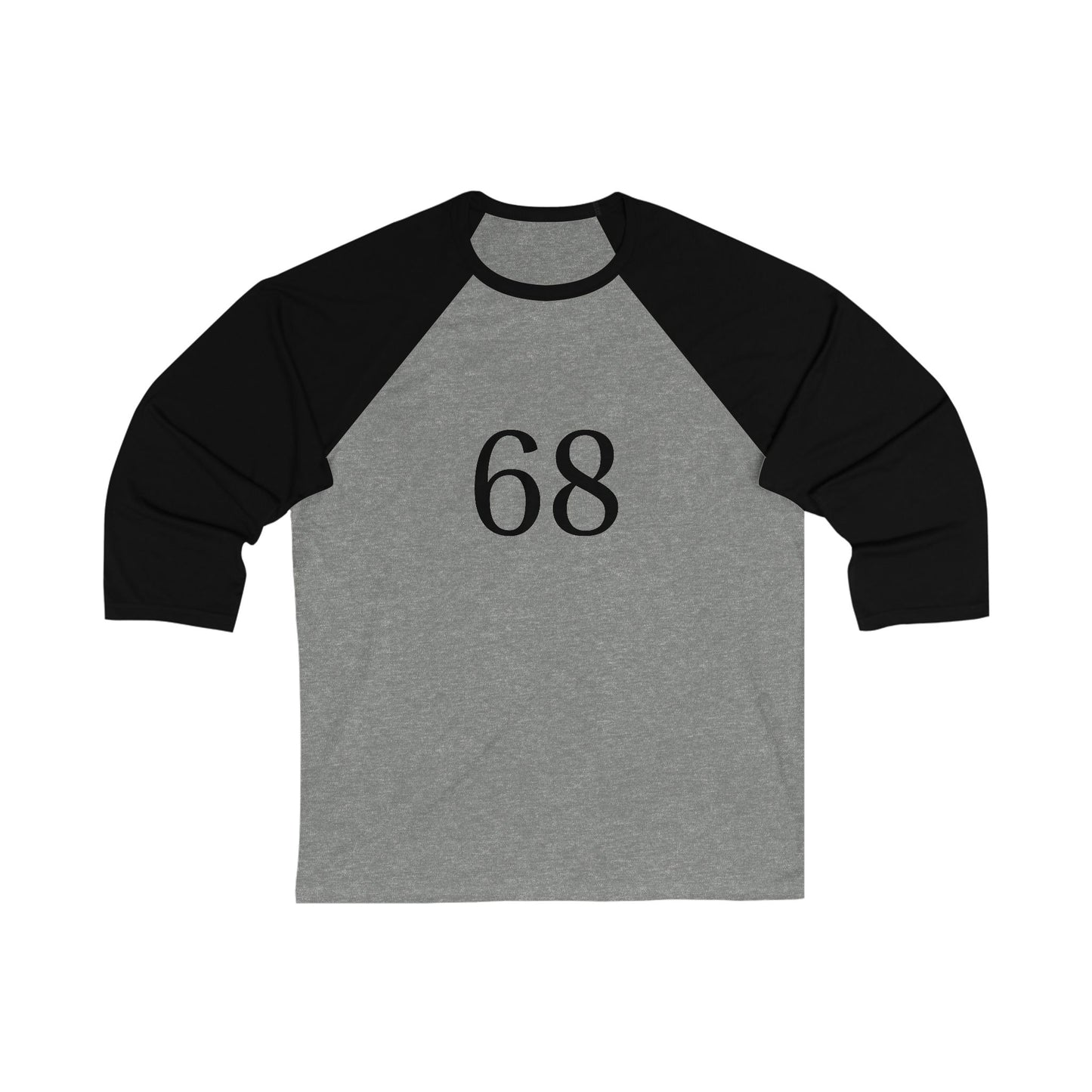 Vintage 68 Unisex Baseball Tee, Retro Sports Shirt, Casual Baseball Top