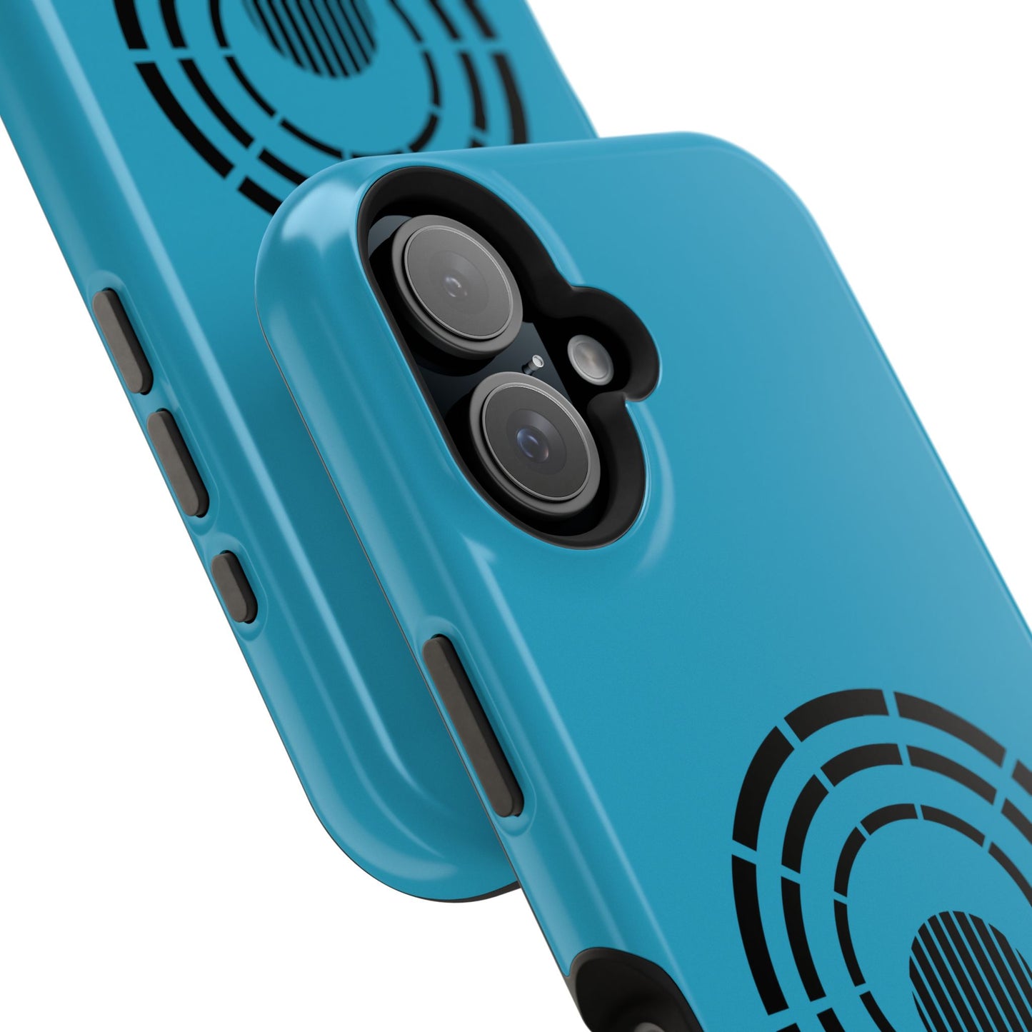 Phone Case — Retro Microphone Podcast Design, Magnetic Impact-Resistant