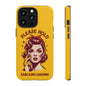 Phone Case - "Please Hold, Sarcasm Loading" Retro Pin-Up Tough Case
