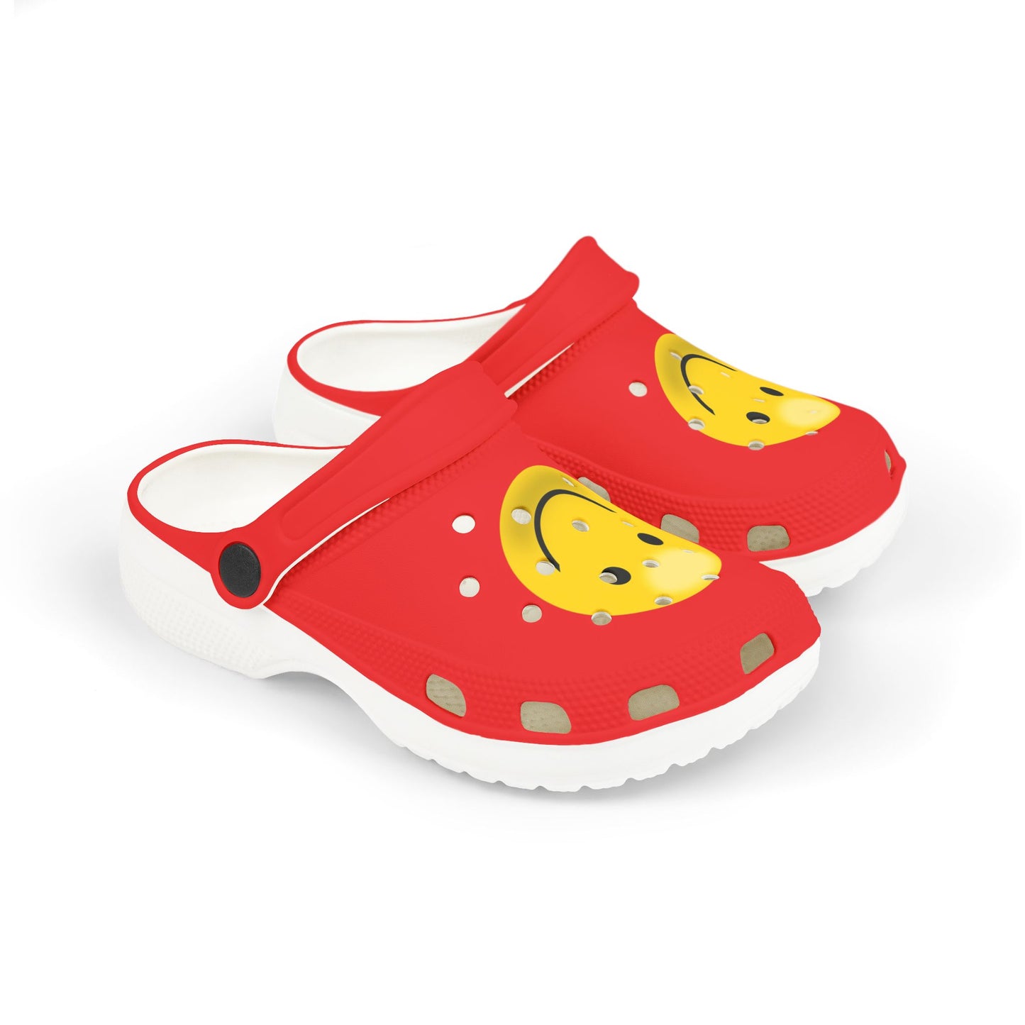 Smiley Face Clogs, Kid's EVA Foam Shoes