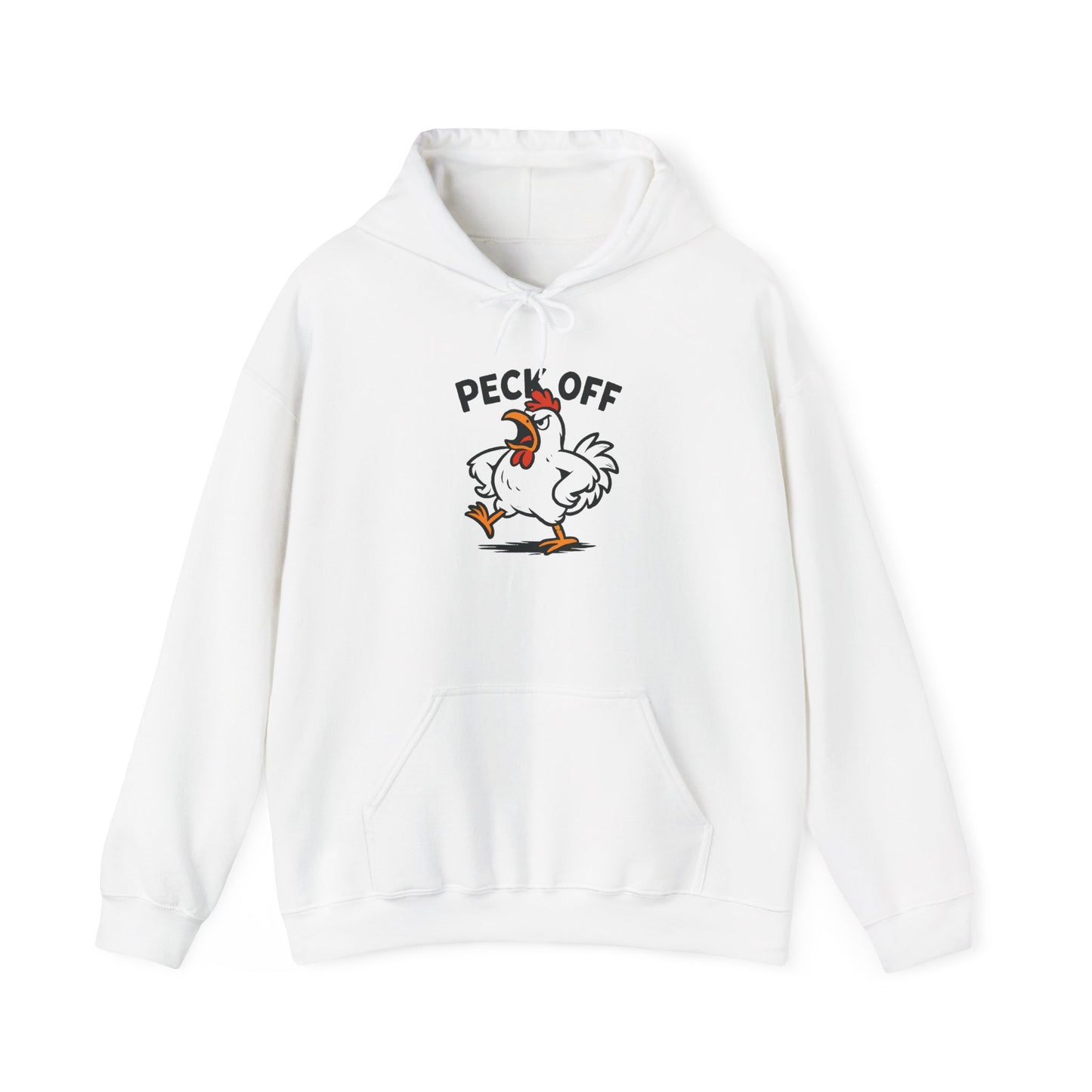 Peck Off Chicken Hoodie – Funny Graphic Poultry Sweatshirt