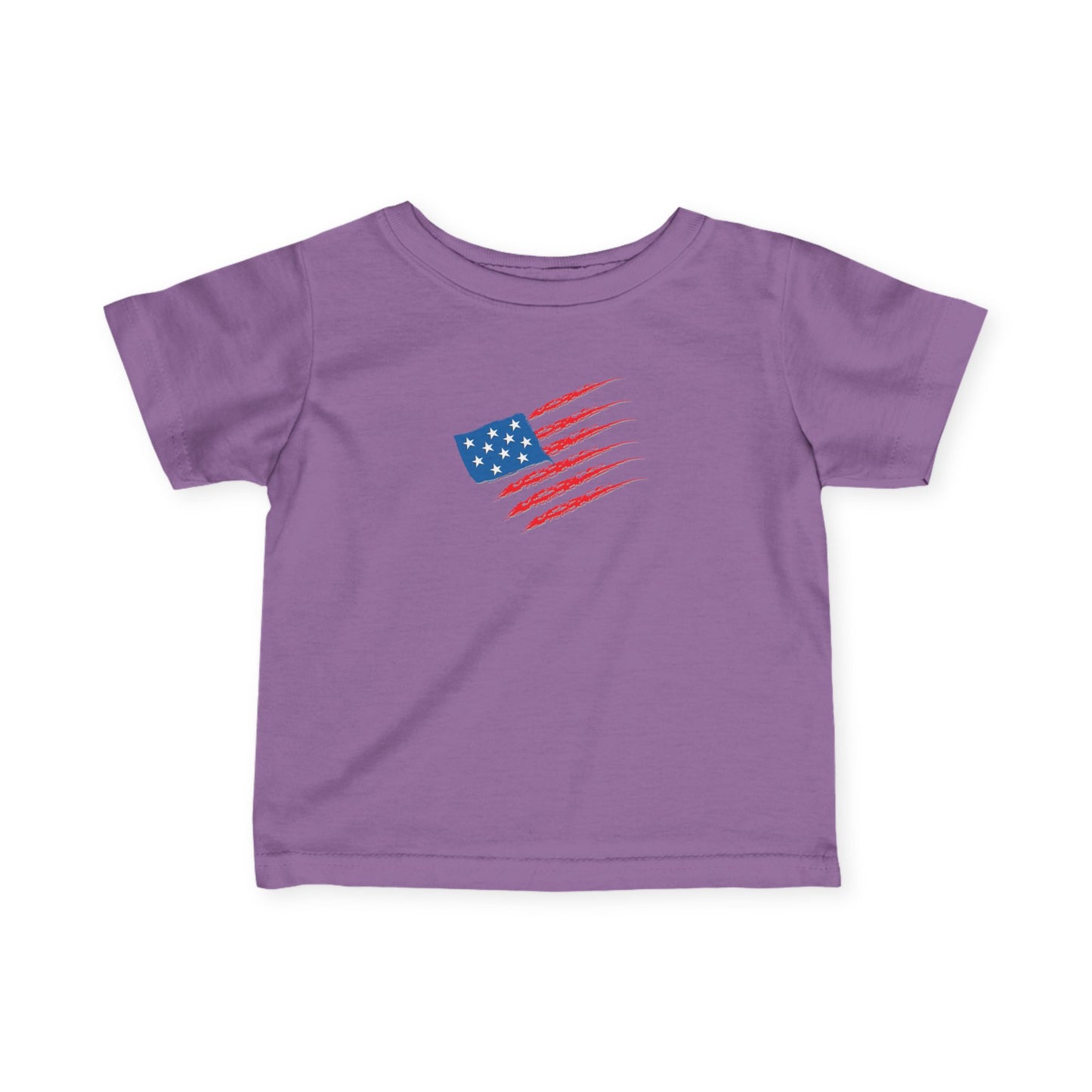 Patriotic Infant Tee - USA Flag Theme
