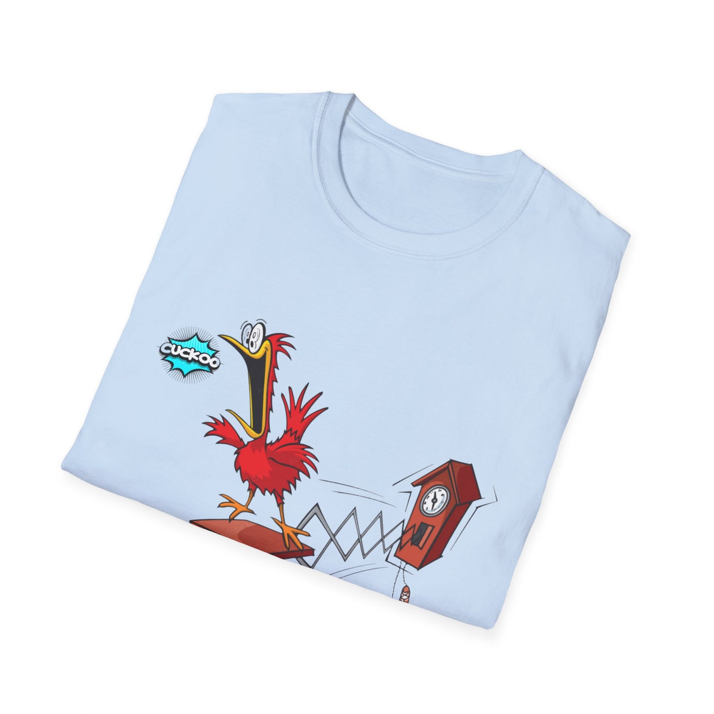 Whimsical Unisex Softstyle T-Shirt, Fun Graphic Tee