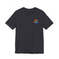 Peace Sign Tie-Dye Tee — Rainbow Hippie Peace Symbol T-Shirt