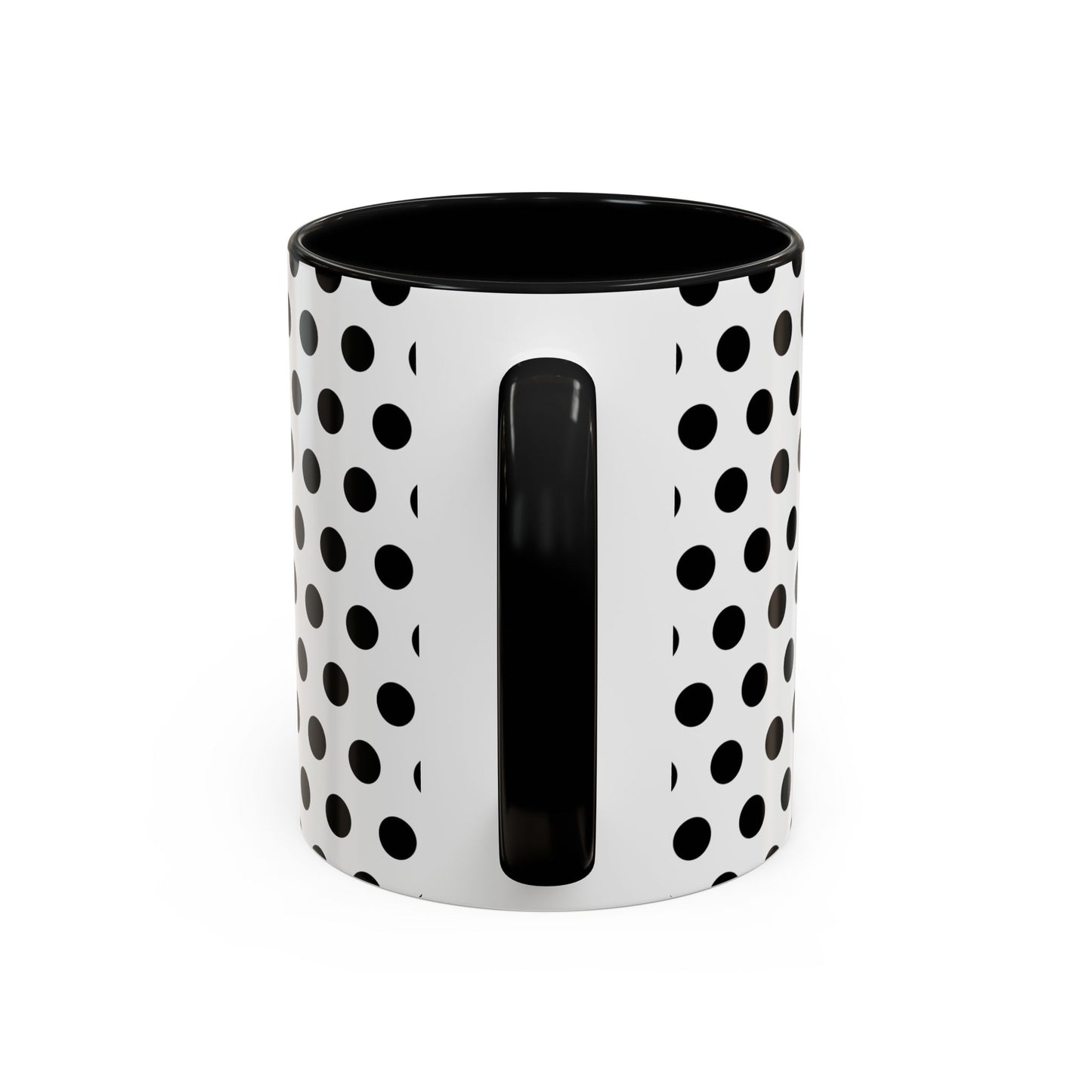 Elegant Polka Dot Mug - Stylish Coffee Cup for Home, Office, Gift for Birthdays, Anniversaries, Holidays, Unique Drinkware