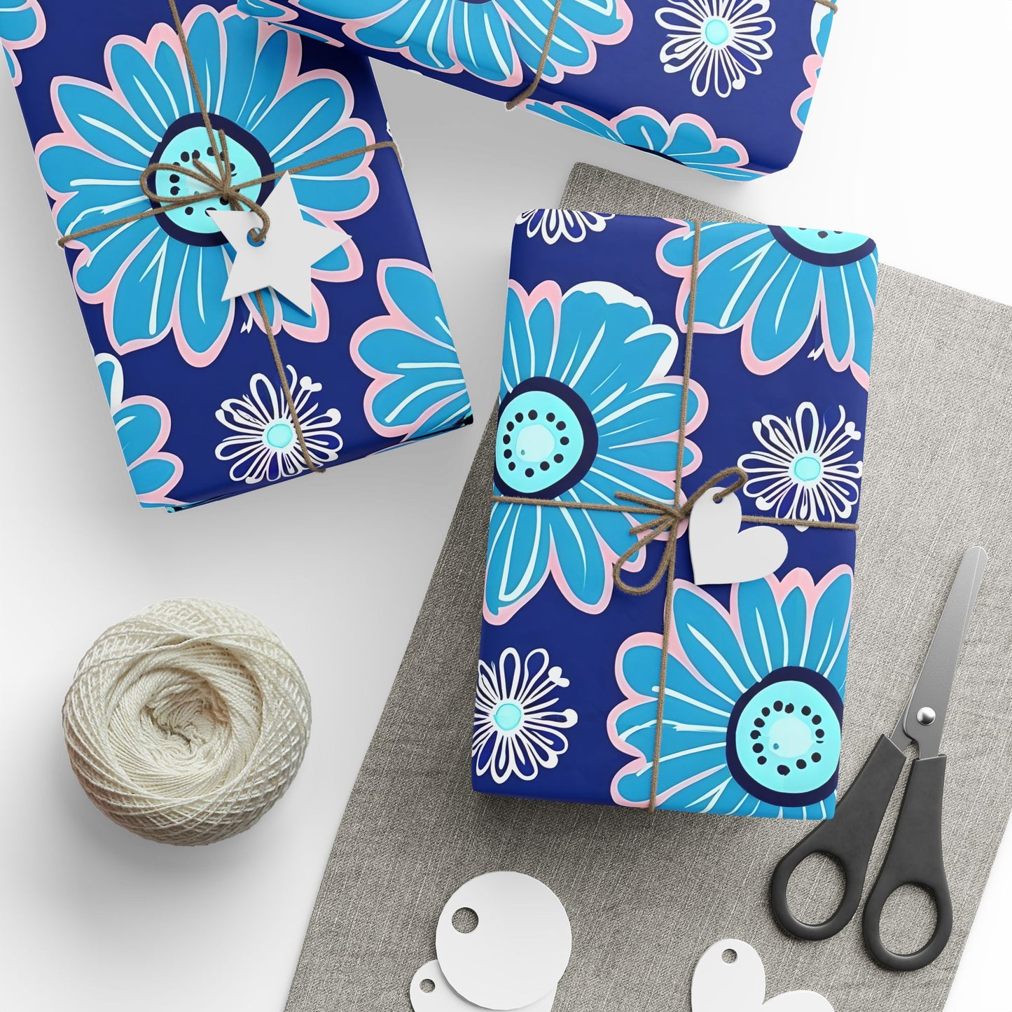 Vibrant Floral Wrapping Paper - Perfect for Gifts, Occasions, Birthdays