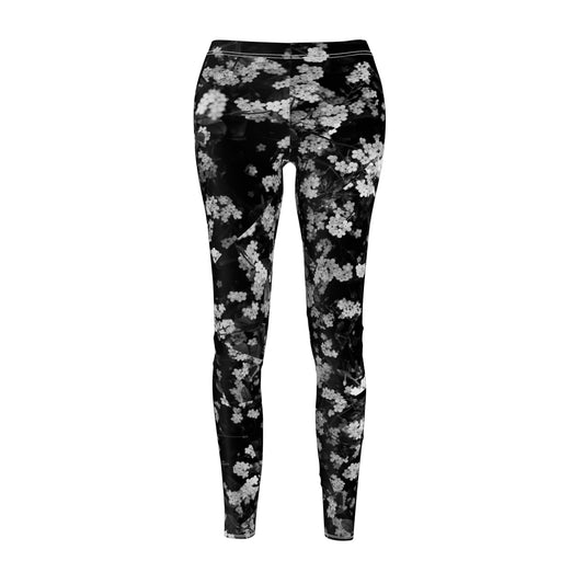 Floral Print Casual Leggings for Women