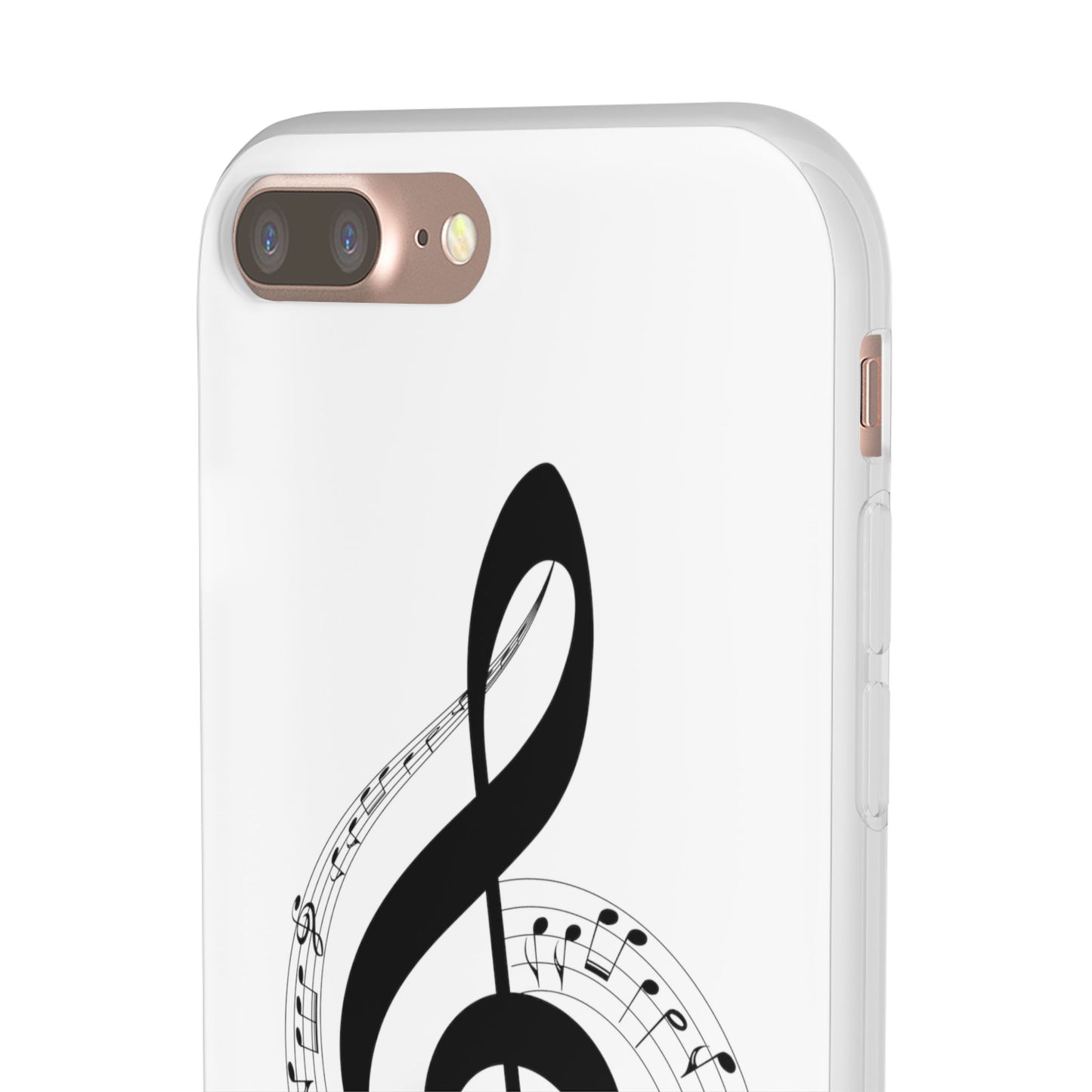 Phone Case — Musical Treble Clef Design