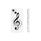 Phone Case — Musical Treble Clef Design