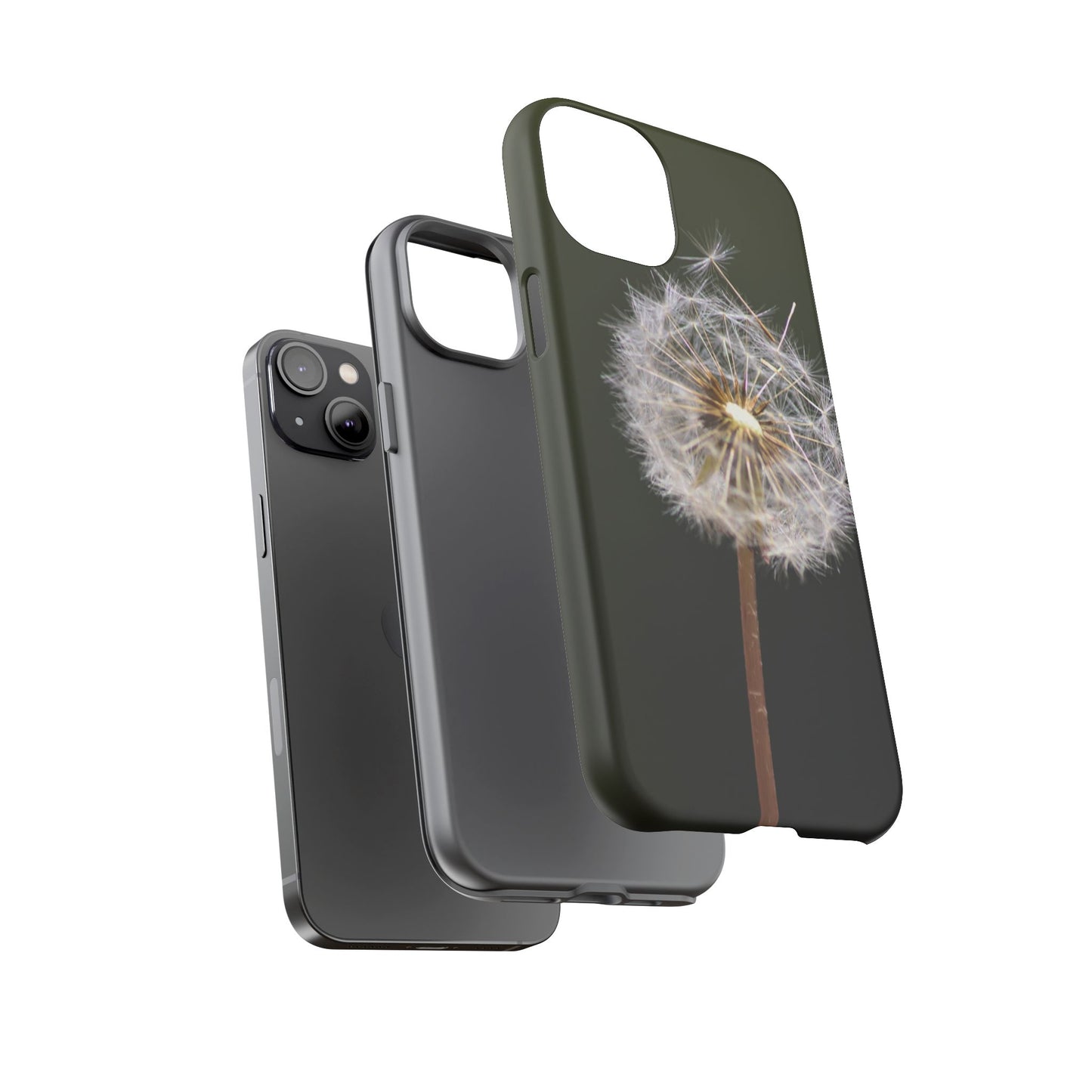Dandelion Photo Tough Case — Protective Floral Phone Cover