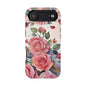 Floral Rose Magnetic Phone Case — Impact-Resistant Protective Cover