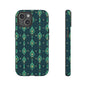 Emerald Boho Teardrop Phone Case