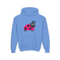 Pink Ladybug Kids Hoodie | Cute Bug Graphic Sweatshirt