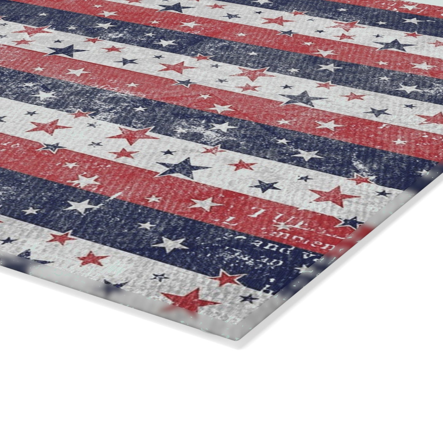 Patriotic Glass Cutting Board