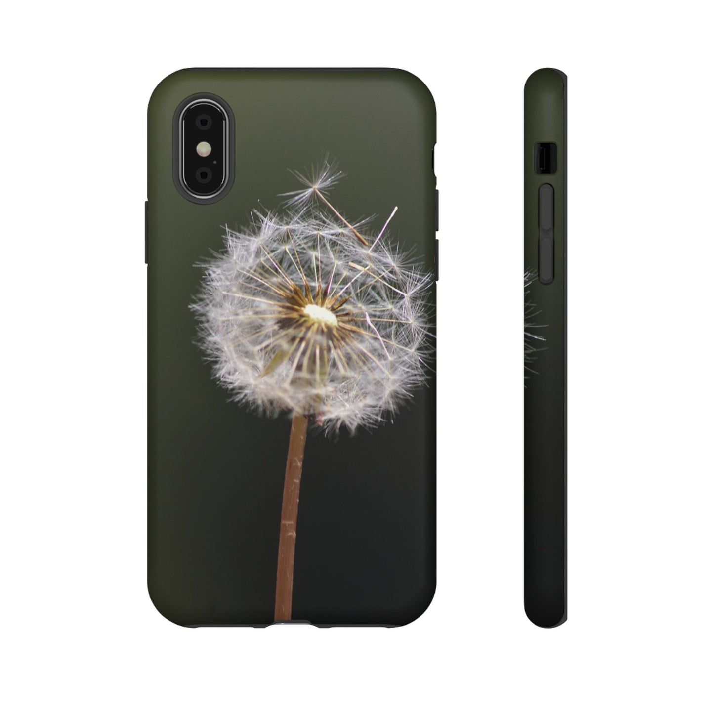 Dandelion Photo Tough Case — Protective Floral Phone Cover