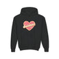 Sweetheart Heart Graphic Hoodie | Youth sweatshirt