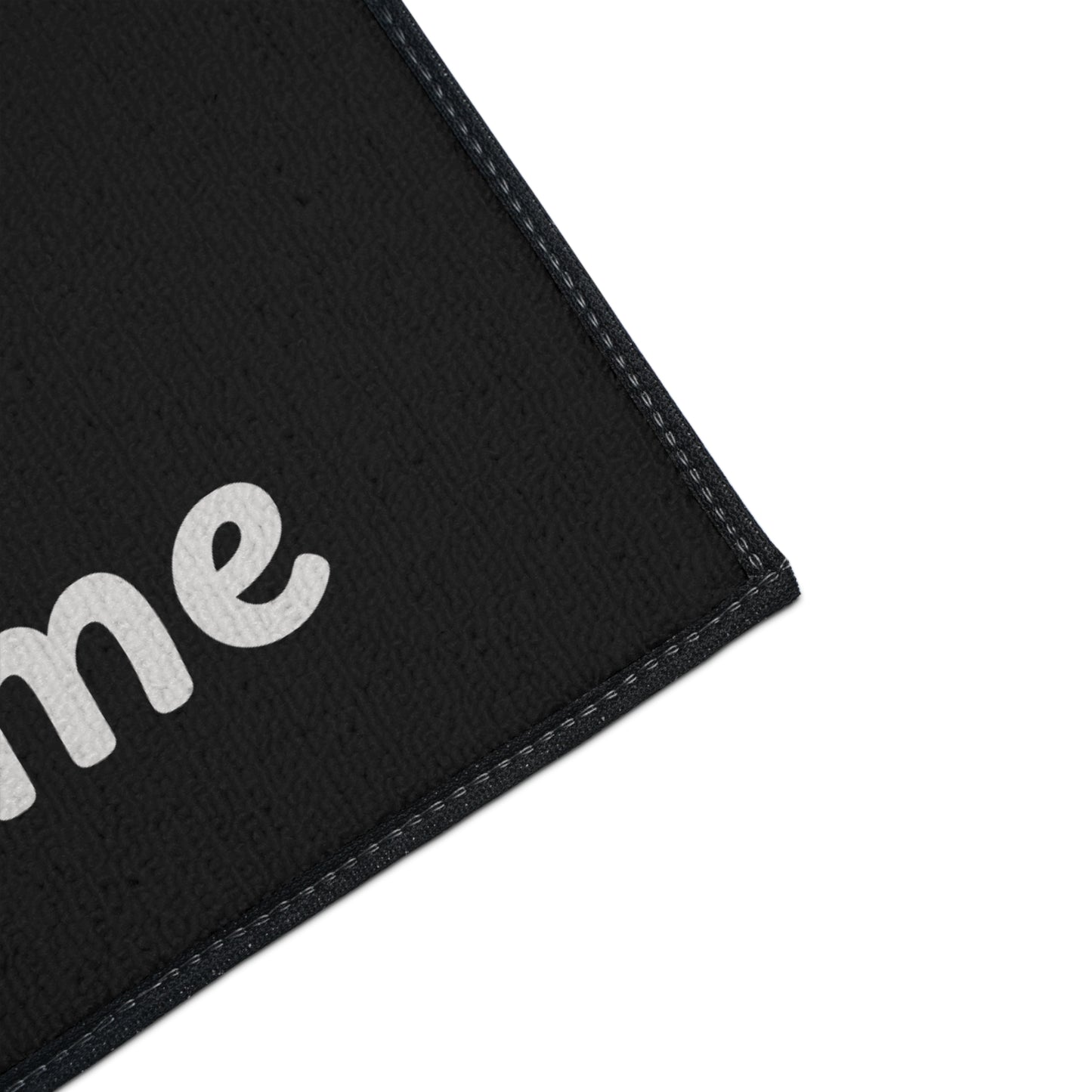 Welcome to Our Home Floor Mat — Colorful Wave Entrance Rug