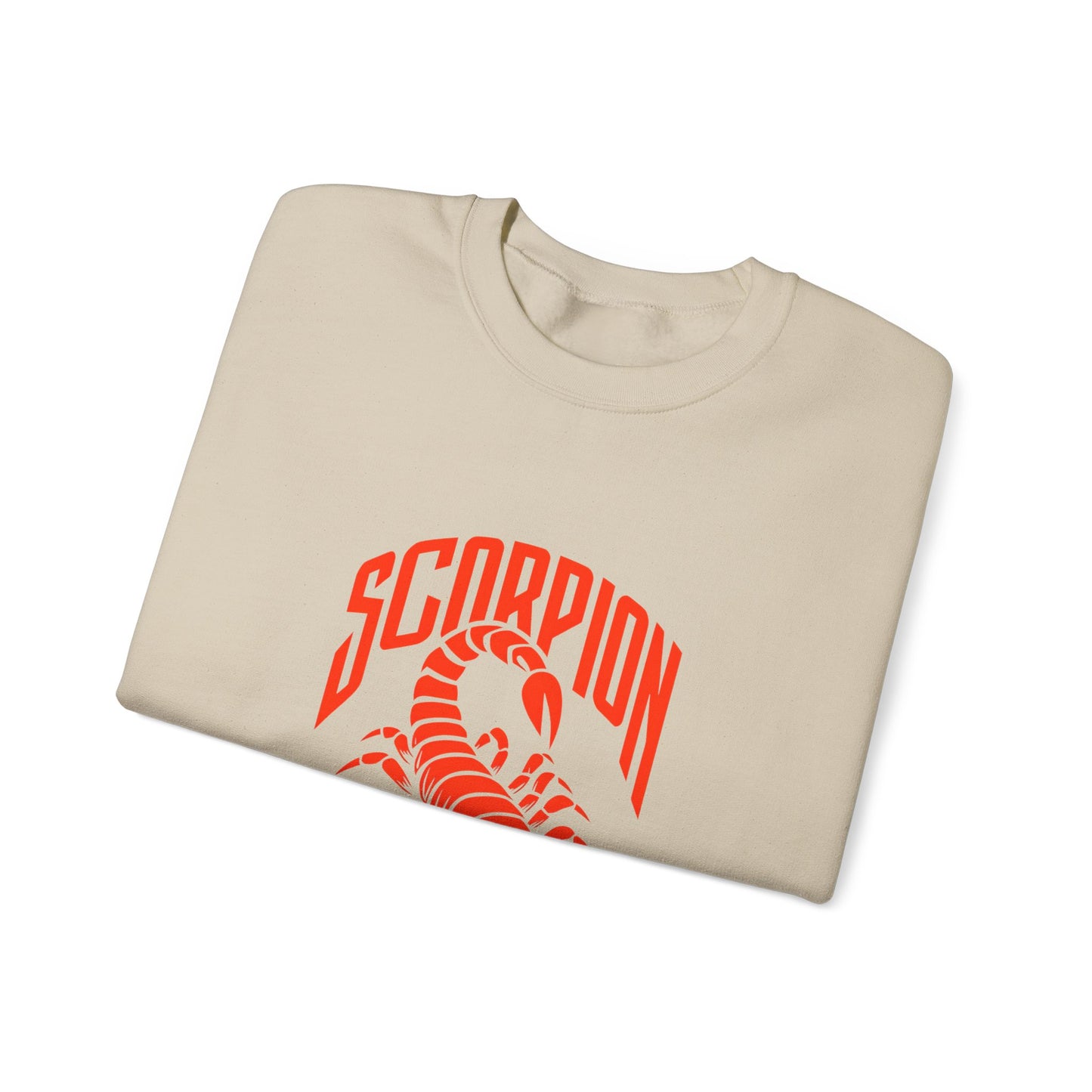 Scorpion Graphic Sweatshirt — Bold Zodiac Scorpion Crewneck
