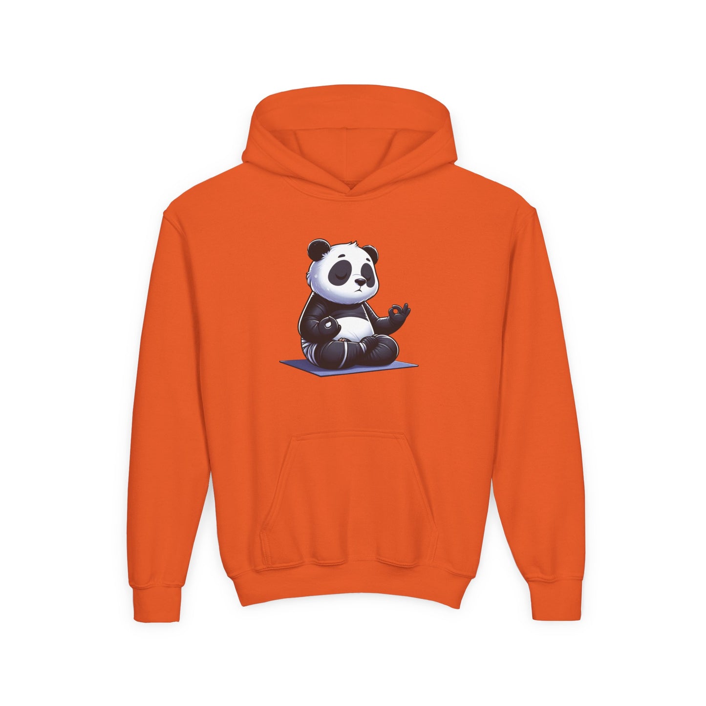 Kids Panda Yoga Hoodie — Cute Meditating Panda Sweatshirt for Children