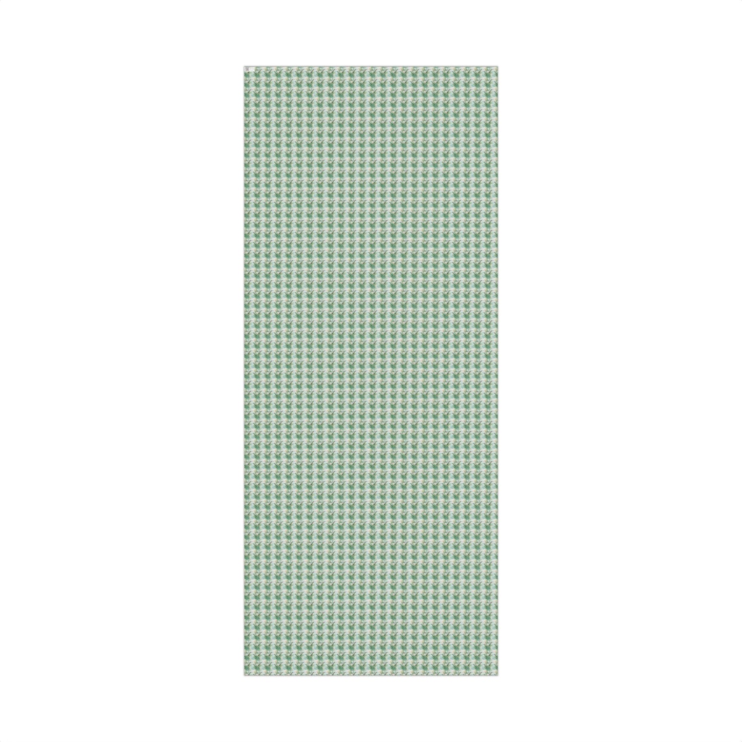 Wrapping Paper — Green Watercolor Botanical Gift Wrap (Floral Pattern)