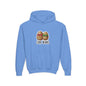 Youth 'Cool Beans' Hoodie – Cute Kids Graphic Sweatshirt with Sunglasses Potato Design