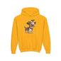 Kids Dog Hoodie – Cute Cartoon Jack Russell Puppy Sweatshirt (Custom Name Option)