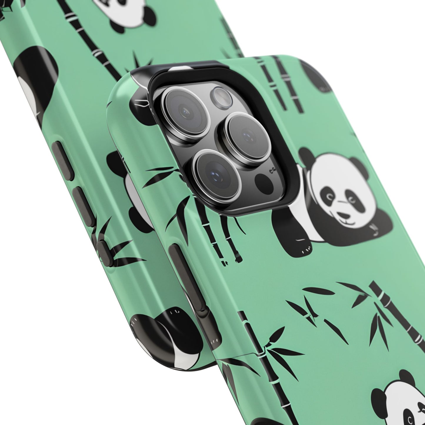 Panda Bamboo Magnetic Impact-Resistant Phone Case