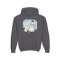 Kids Snowman Hoodie — Cute Polar Bear & Snowman Holiday Sweatshirt